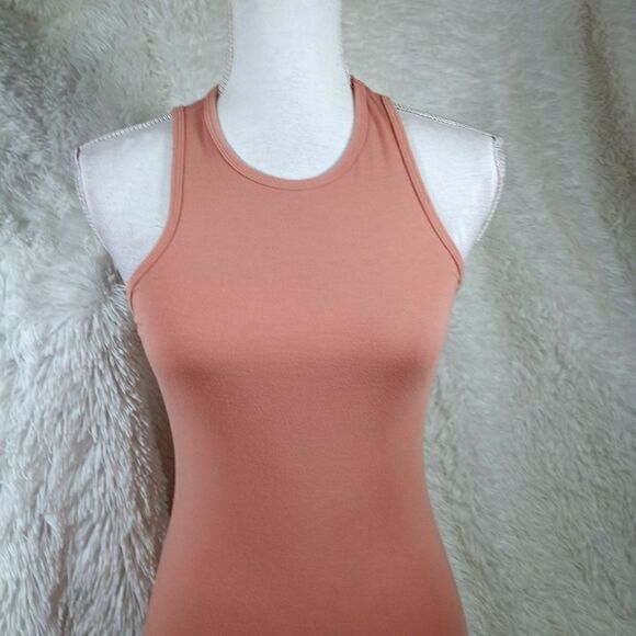 FOREVER 21 PINK BODYCON TANK DRESS SZ.S EUC - Picture 3 of 7